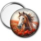 Miroir de poche - cheval