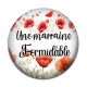 Cabochon Résine - une marraine formidable