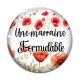 Cabochon Verre - une marraine formidable