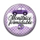 Cabochon Résine - monitrice formidable