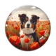 Cabochon Verre - chien