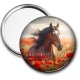Miroir de poche - cheval