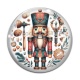 Cabochon Verre - casse noisette