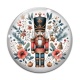 Cabochon Verre - casse noisette
