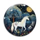 Cabochon Verre - licorne