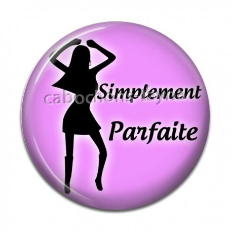 Cabochon Résine - simplement parfaite