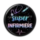 Cabochon Résine -  super infirmière