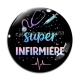 Cabochon Verre -  super infirmière