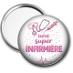Miroir de poche - une super infirmière