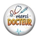 Cabochon Résine - merci docteur