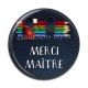 Cabochon Résine - merci maître