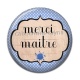 Cabochon Résine - merci maître
