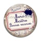 Cabochon Verre - merci maître