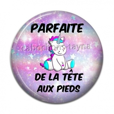 Cabochon Résine - parfaite de la tête aux pieds