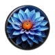 Cabochon Résine - fleur exotique