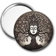 Miroir de poche -  arbre de vie bouddha