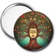 Miroir de poche -  arbre de vie bouddha
