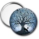 Miroir de poche - arbre de vie chat
