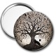 Miroir de poche - arbre de vie chat