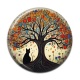 Cabochon Résine - arbre de vie chat
