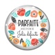 Cabochon Verre - parfaite avec plein de jolis défauts