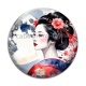 Cabochon Verre - geisha