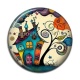 Cabochon Résine - maison féerique
