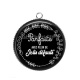 Pendentif Cabochon Argent - parfaite avec plein de jolis défauts