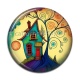 Cabochon Résine - maison féerique