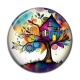 Cabochon Résine - maison féerique