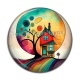 Cabochon Résine - maison féerique
