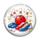 Cabochon Verre -  bowling