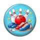 Cabochon Résine - bowling