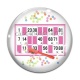 Cabochon Verre - loto