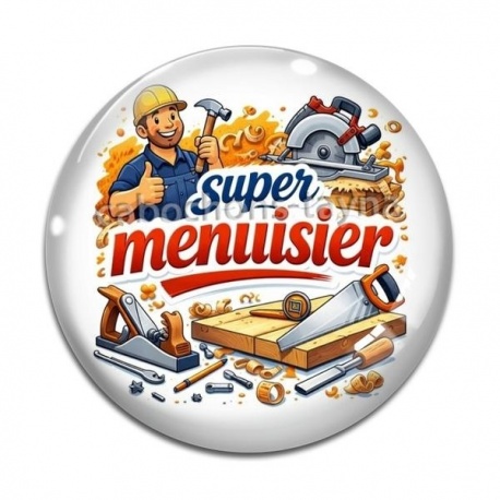 Cabochon Verre - super menuisier