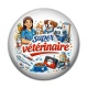 Cabochon Résine - super vétérinaire