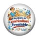 Cabochon Résine - auxiliaire de puériculture formidable