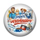 Cabochon Résine - super vétérinaire