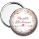 Miroir de poche - ma petite fille d'amour