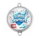 Connecteur Cabochon Argent - un super dentiste