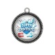 Pendentif Cabochon Argent - un super dentiste