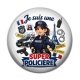 Cabochon Résine - je suis une super policière