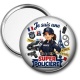 Miroir de poche - je suis une super policière