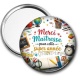 Miroir de poche -  merci maitresse pour cette super année