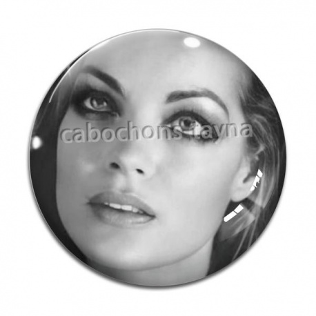 Cabochon Verre - commande roux