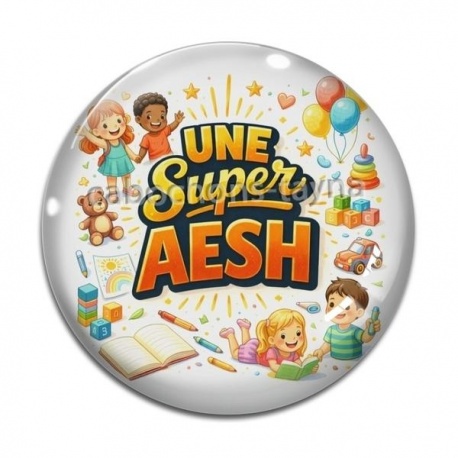 Cabochon Verre - une super AESH
