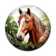 Cabochon Verre - cheval