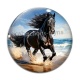 Cabochon Verre -  cheval