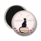 Magnet's - chat coquelicot