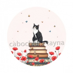 chat coquelicot